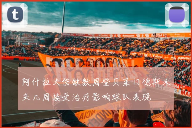 阿什拉夫伤缺数周登贝莱门德斯未来几周接受治疗影响球队表现